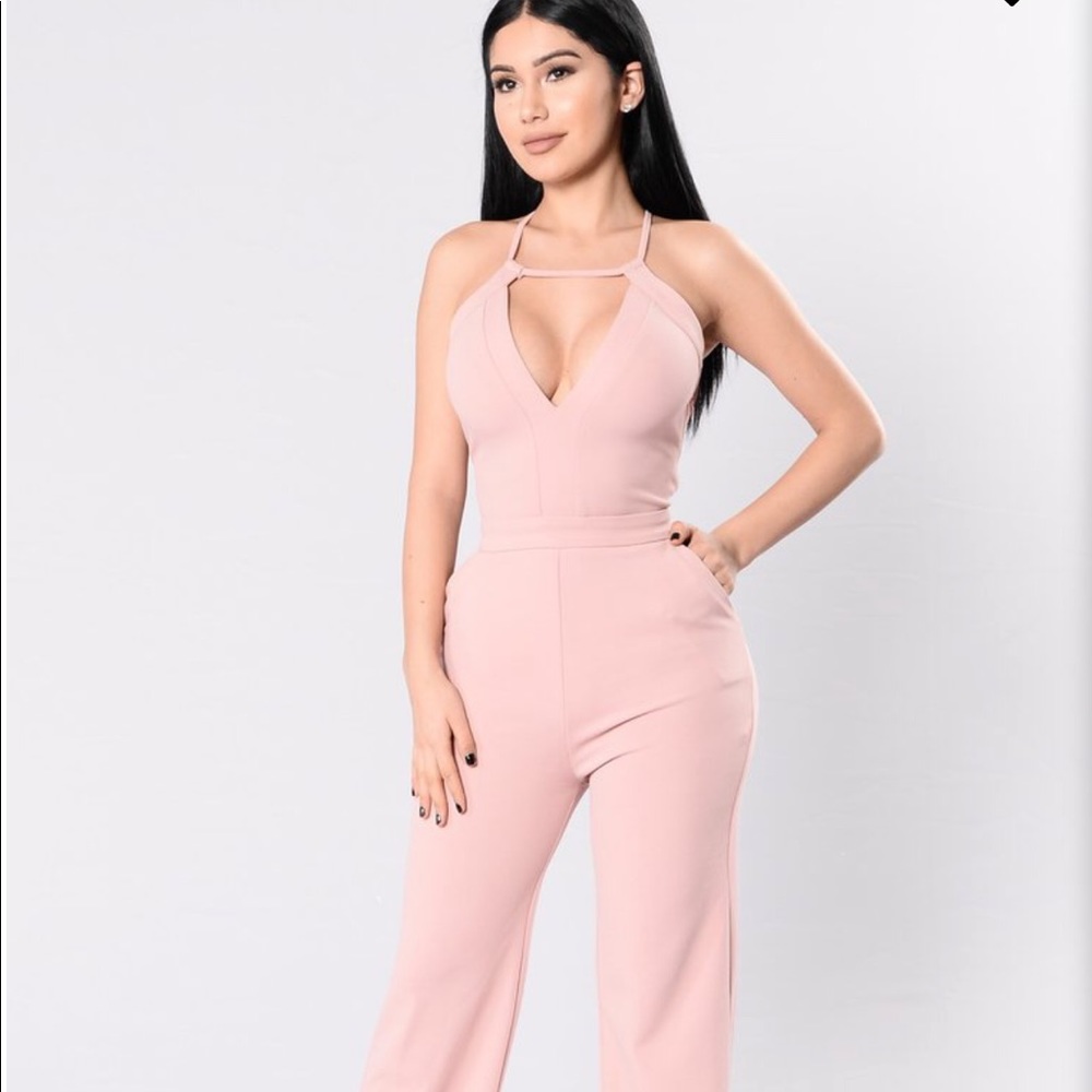 Mauve Fashion Nova Jumpsuit
